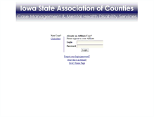 Tablet Screenshot of ccms.iowacounties.org